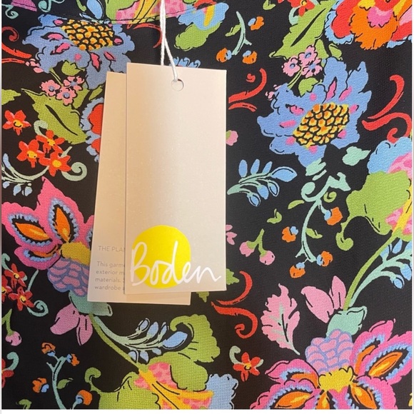 NWT BODEN Multi Ruffle Maxi Floral Skirt 6 - Picture 14 of 14